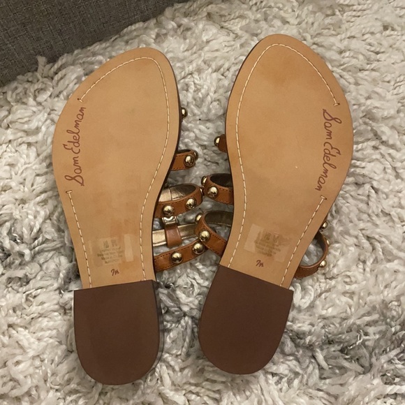 Sam Edelman | block heel studded sandal NWT - Picture 6 of 9